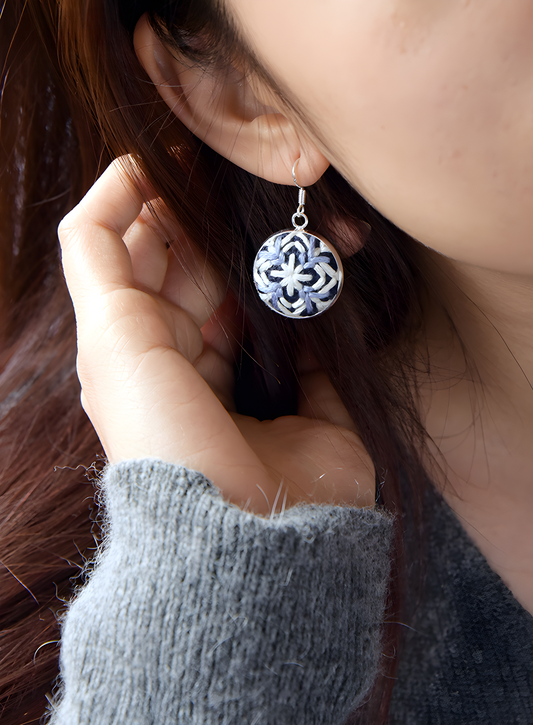 Freedom - Bohemian Snowflake Earrings