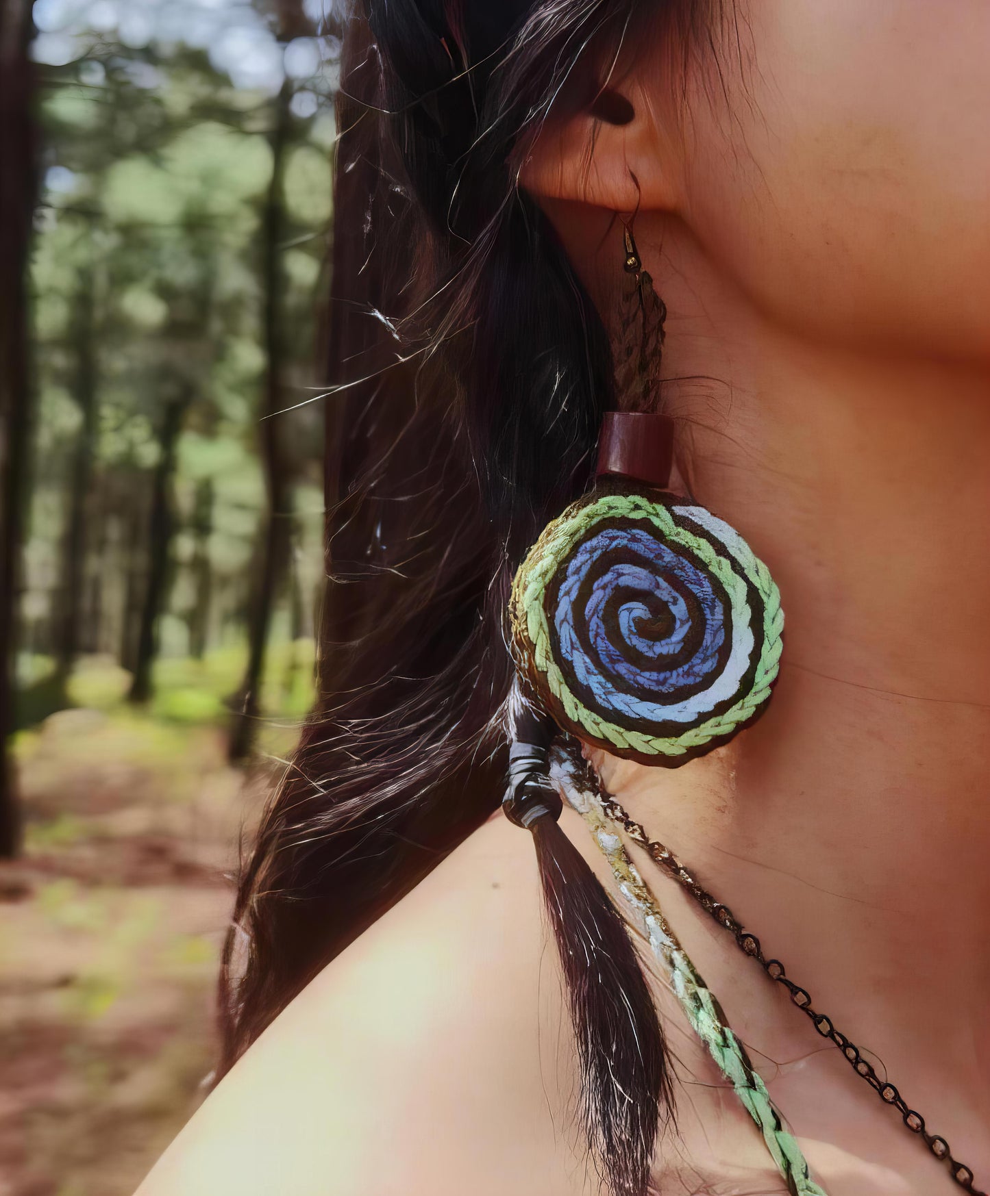 Freedom - Bohemian Vacation Woven Earrings