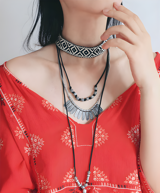 Freedom - Bohemian Vintage Multi-Layer Necklace